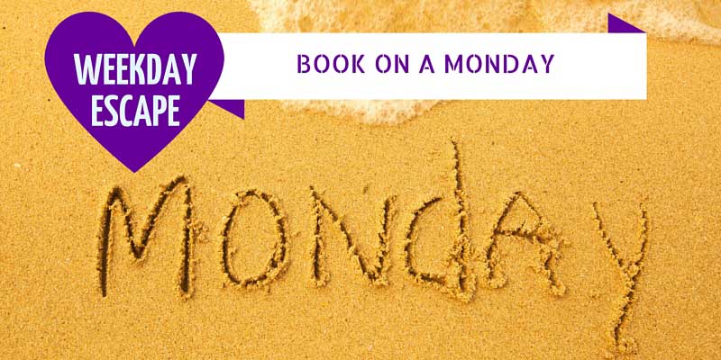 Book on a week day