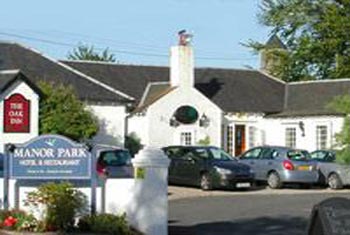 Exterior of the Manor Park hotel Exterior of the Manor Park hotel