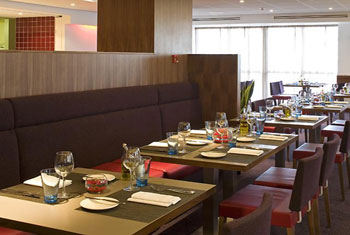 Novotel Birmingham airport restaurant Restaurant at the Novotel Birmingham airport