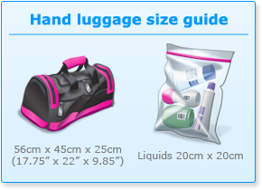 thomson hand baggage allowance