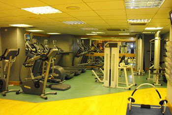The gym at the Erskine Bridge Glasgow airport The Erskine Bridge Glasgow airport gym