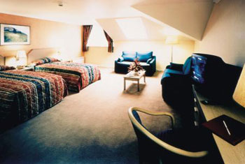 A family room at the Quality hotel Edinburgh airport A family room at the Quality hotel Edinburgh airport