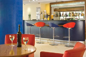 The bar at the Ramada Encore The bar at the Ramada Encore