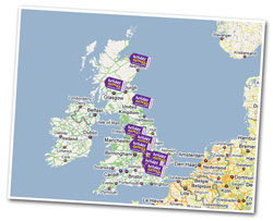 Google map of upgrades to go here Map