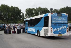 Airparks East Midlands is just eight minutes from the terminal Airparks East Midlands