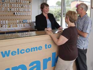 Friendly staff at Airparks East Midlands Friendly staff at Airparks East Midlands