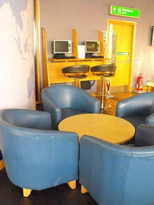 The Sky Lounge Holiday Wing at Glasgow airport The Sky Lounge Holiday Wing at Glasgow airport