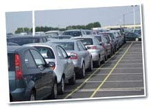 Manchester airport car park
