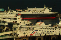 Ferry services from Dover are running again