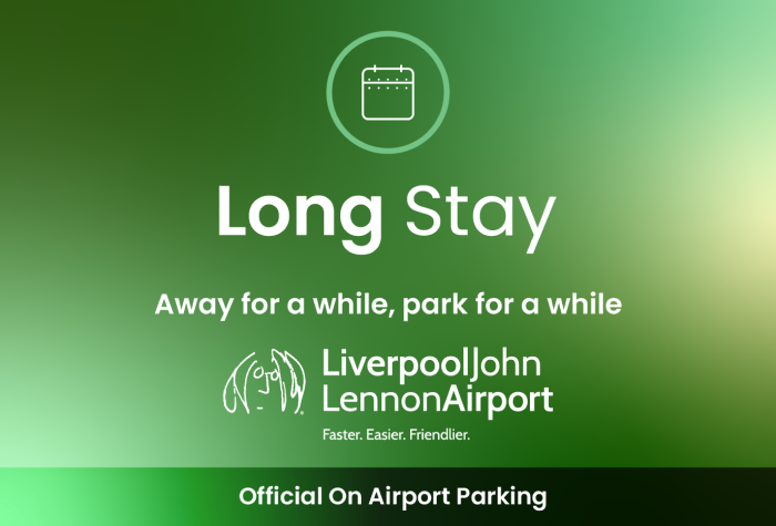 Liverpool airport long stay parking logo