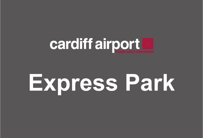 Cardiff airport express park logo