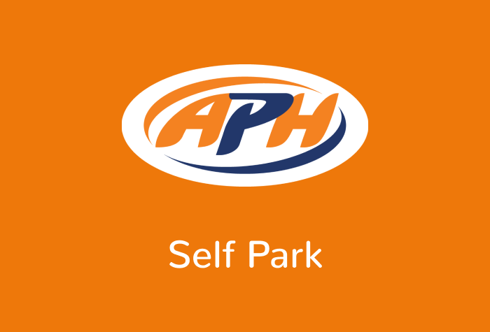 Aph self park luton airport parking logo