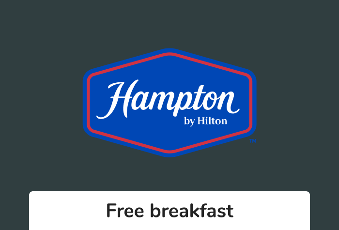Hampton by hilton bristol airport hotel logo