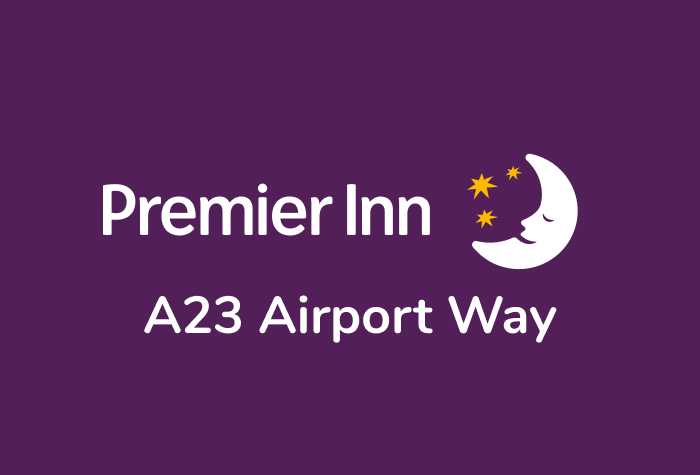Premier inn gatwick a23 logo
