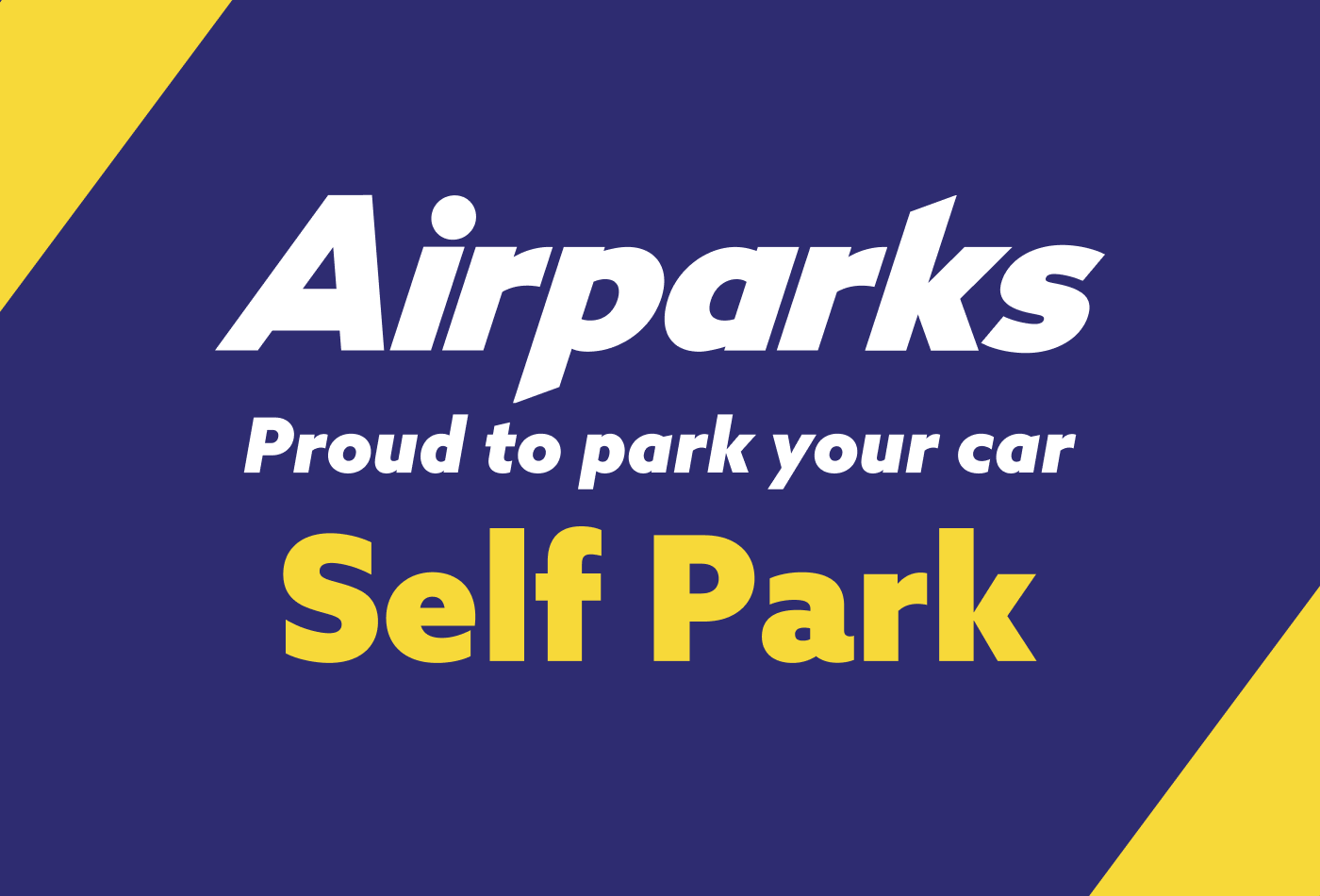 Airparks self park larger vehicles logo