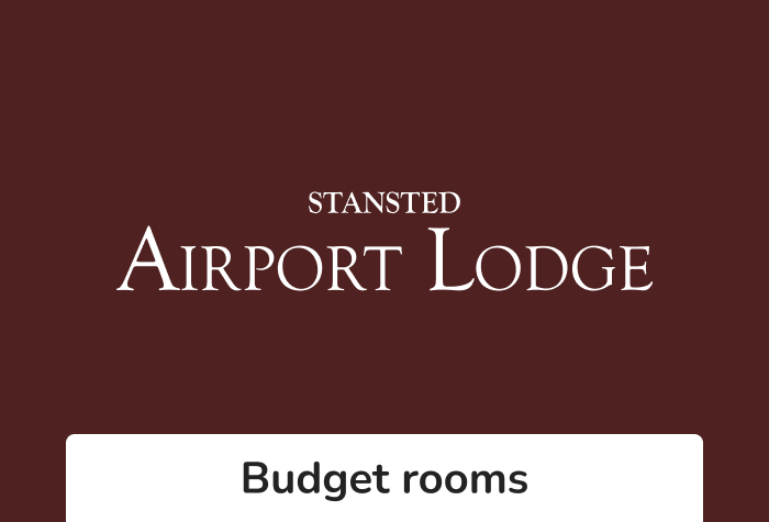 Stansted airport lodge logo