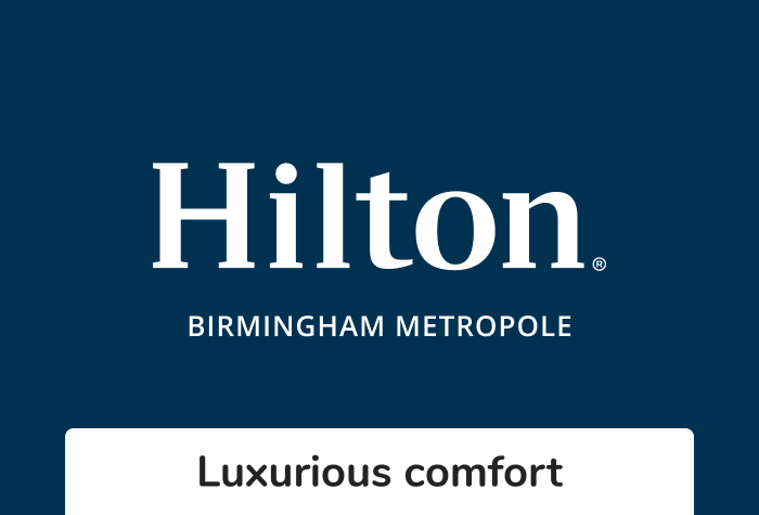 The hilton metropole logo