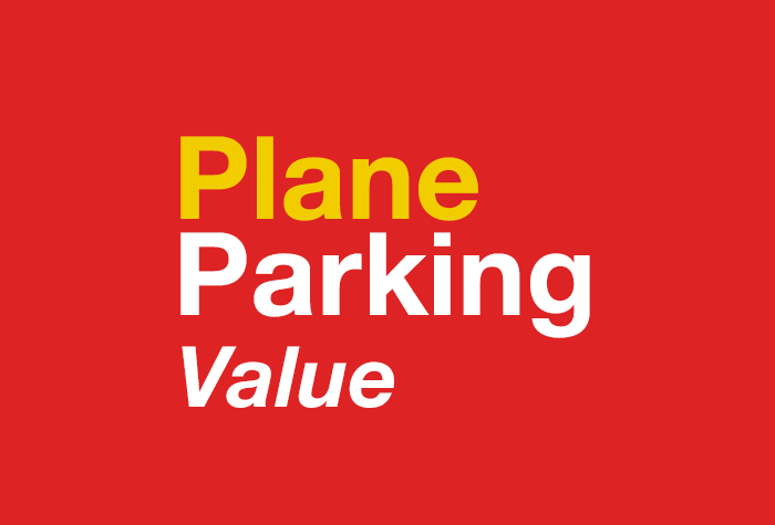 Plane parking meet and greet logo