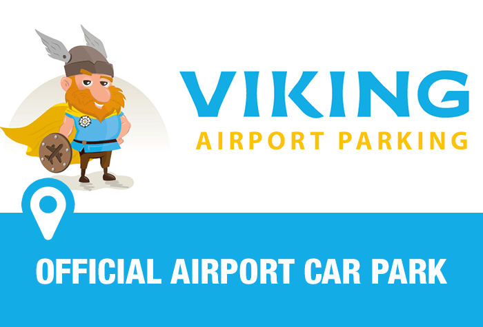 Viking airport parking logo
