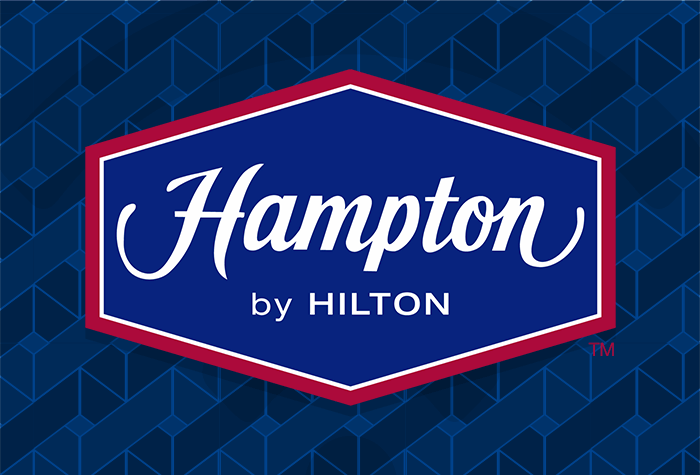 Hampton by hilton logo