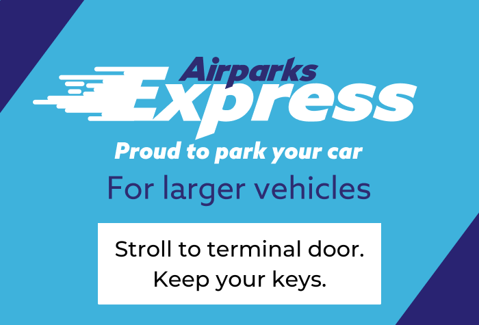 Airparks express large vehicles logo