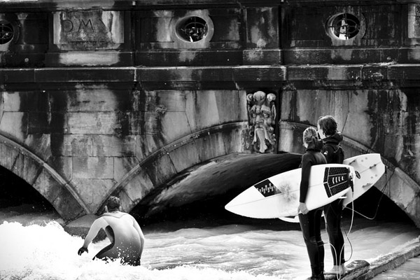 Munich surfing