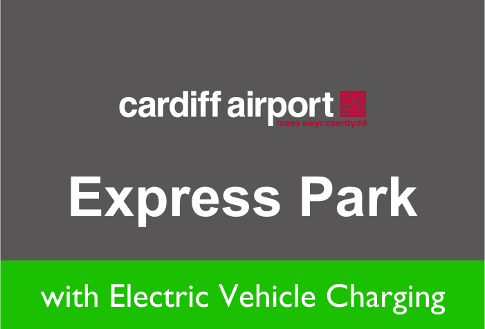 Express Park with Electric Vehicle Charging logo
