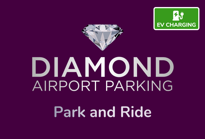 Diamonad Airport Parking Park and Ride EV logo