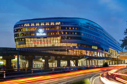 Auenansicht Hilton Frankfurt Airport