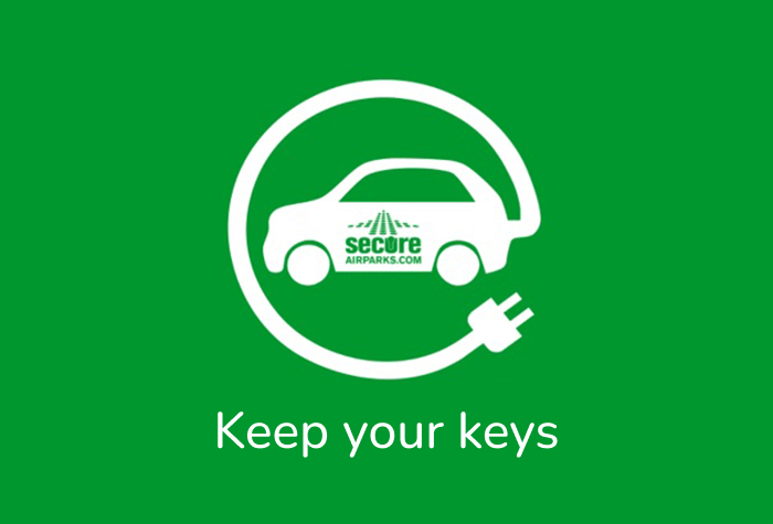 Secure Airparks Electric Charge logo
