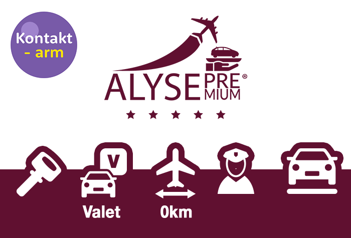 Alyse Premium Parking Extérieur Service Voiturier Lyon Saint Exupéry Logo - Parking de l'aéroport de Lyon