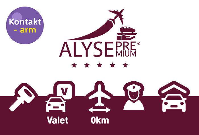 Alyse Premium Parking Intérieur Service Voiturier Lyon Saint Exupéry Logo - Parking de l'aéroport de Lyon